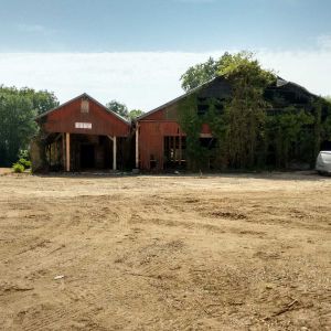 Aspect of the old sawmill before being reformed by IASO